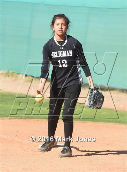 Thumbnail 1 in Phoenix Christian vs. Seligman (Chandler Prep Softball Classic) photogallery.