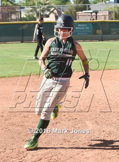 Thumbnail 1 in Phoenix Christian vs. Seligman (Chandler Prep Softball Classic) photogallery.