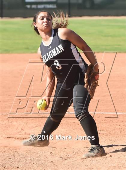 Thumbnail 1 in Phoenix Christian vs. Seligman (Chandler Prep Softball Classic) photogallery.
