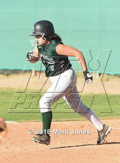 Thumbnail 3 in Phoenix Christian vs. Seligman (Chandler Prep Softball Classic) photogallery.