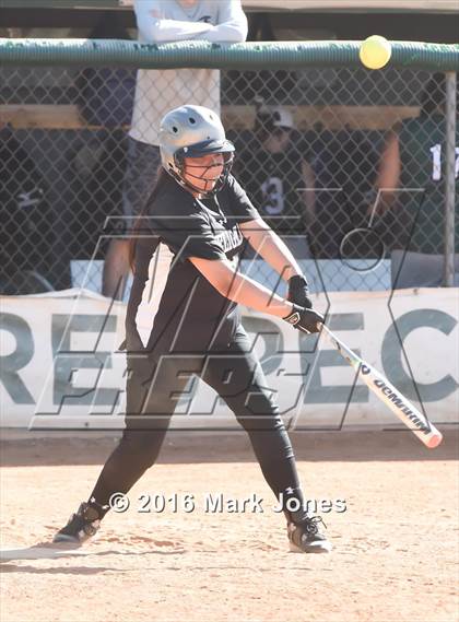 Thumbnail 3 in Phoenix Christian vs. Seligman (Chandler Prep Softball Classic) photogallery.