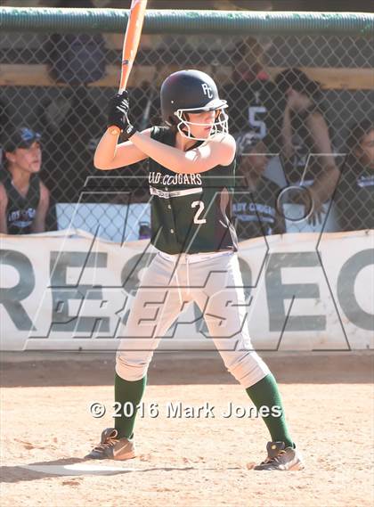 Thumbnail 3 in Phoenix Christian vs. Seligman (Chandler Prep Softball Classic) photogallery.