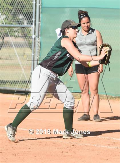Thumbnail 3 in Phoenix Christian vs. Seligman (Chandler Prep Softball Classic) photogallery.