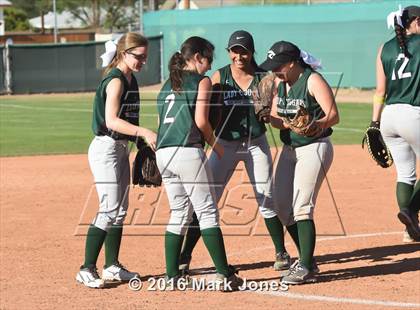 Thumbnail 3 in Phoenix Christian vs. Seligman (Chandler Prep Softball Classic) photogallery.