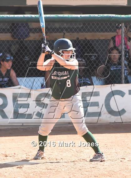 Thumbnail 1 in Phoenix Christian vs. Seligman (Chandler Prep Softball Classic) photogallery.