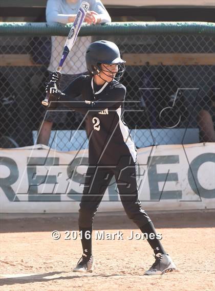 Thumbnail 2 in Phoenix Christian vs. Seligman (Chandler Prep Softball Classic) photogallery.