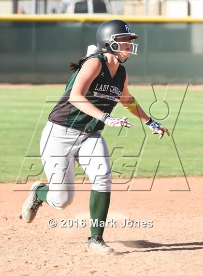 Thumbnail 3 in Phoenix Christian vs. Seligman (Chandler Prep Softball Classic) photogallery.