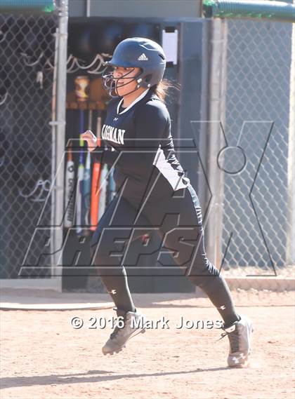 Thumbnail 2 in Phoenix Christian vs. Seligman (Chandler Prep Softball Classic) photogallery.