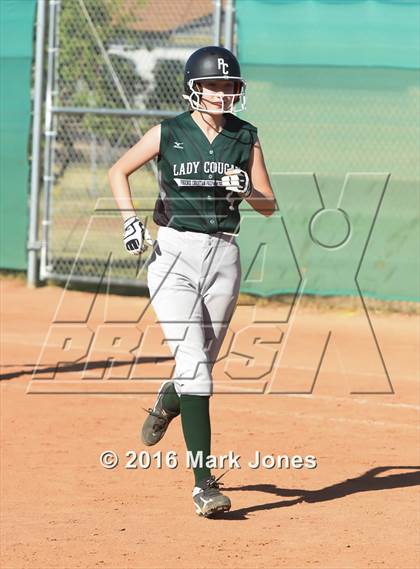 Thumbnail 2 in Phoenix Christian vs. Seligman (Chandler Prep Softball Classic) photogallery.