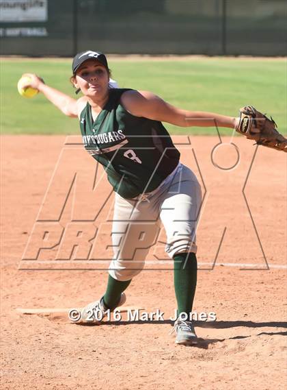 Thumbnail 2 in Phoenix Christian vs. Seligman (Chandler Prep Softball Classic) photogallery.