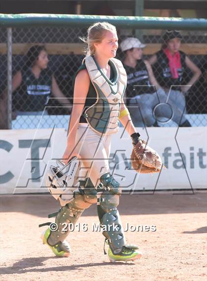Thumbnail 1 in Phoenix Christian vs. Seligman (Chandler Prep Softball Classic) photogallery.