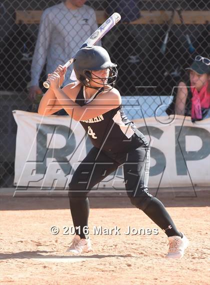 Thumbnail 3 in Phoenix Christian vs. Seligman (Chandler Prep Softball Classic) photogallery.