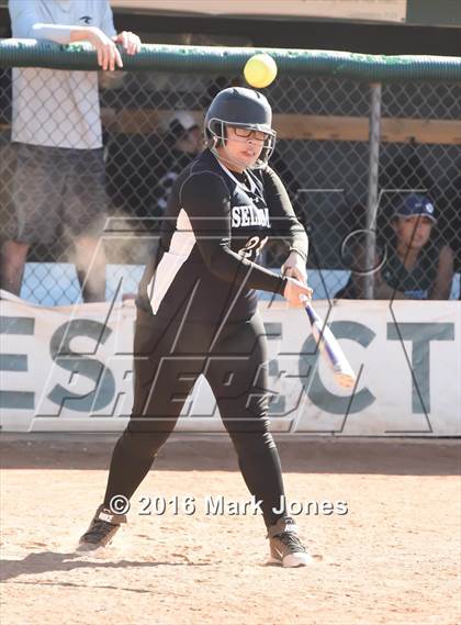 Thumbnail 3 in Phoenix Christian vs. Seligman (Chandler Prep Softball Classic) photogallery.