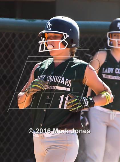 Thumbnail 3 in Phoenix Christian vs. Seligman (Chandler Prep Softball Classic) photogallery.
