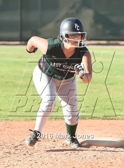 Thumbnail 2 in Phoenix Christian vs. Seligman (Chandler Prep Softball Classic) photogallery.