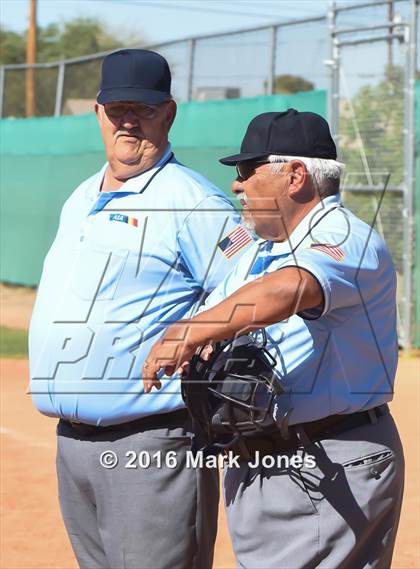 Thumbnail 2 in Phoenix Christian vs. Seligman (Chandler Prep Softball Classic) photogallery.