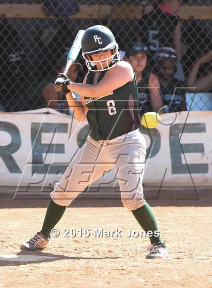 Thumbnail 1 in Phoenix Christian vs. Seligman (Chandler Prep Softball Classic) photogallery.