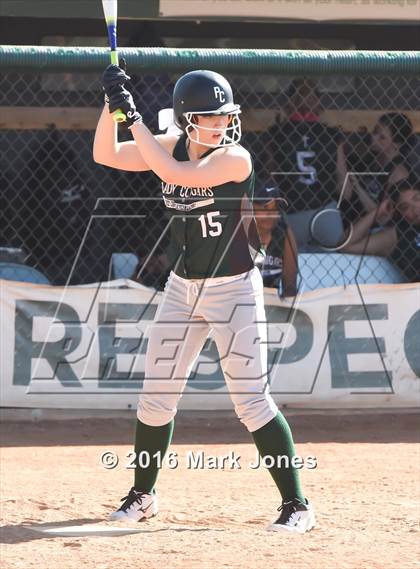 Thumbnail 3 in Phoenix Christian vs. Seligman (Chandler Prep Softball Classic) photogallery.