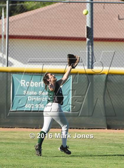 Thumbnail 2 in Phoenix Christian vs. Seligman (Chandler Prep Softball Classic) photogallery.