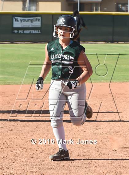 Thumbnail 2 in Phoenix Christian vs. Seligman (Chandler Prep Softball Classic) photogallery.