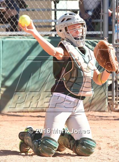 Thumbnail 1 in Phoenix Christian vs. Seligman (Chandler Prep Softball Classic) photogallery.