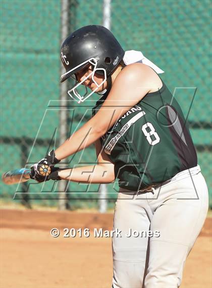 Thumbnail 2 in Phoenix Christian vs. Seligman (Chandler Prep Softball Classic) photogallery.