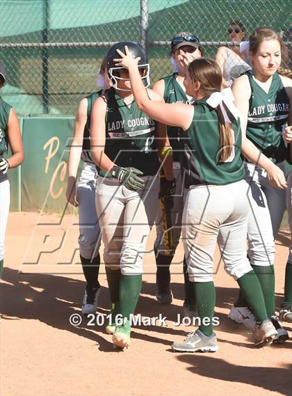Thumbnail 2 in Phoenix Christian vs. Seligman (Chandler Prep Softball Classic) photogallery.