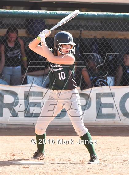 Thumbnail 2 in Phoenix Christian vs. Seligman (Chandler Prep Softball Classic) photogallery.