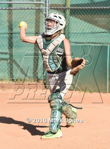 Thumbnail 2 in Phoenix Christian vs. Seligman (Chandler Prep Softball Classic) photogallery.