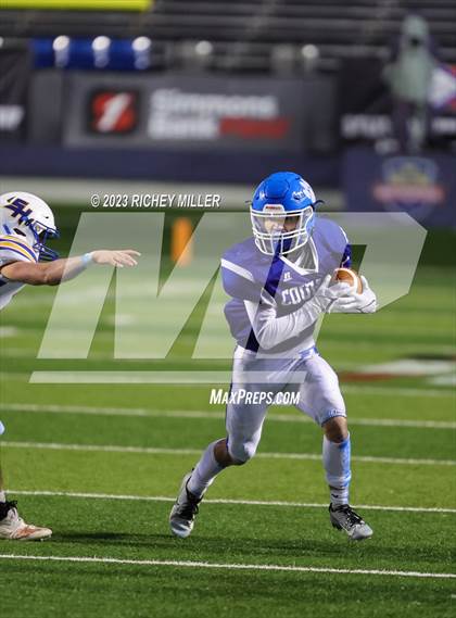 Thumbnail 2 in Spring Hill vs. Rector (AAA 8 Man Final) photogallery.