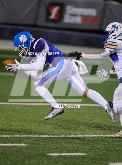Thumbnail 2 in Spring Hill vs. Rector (AAA 8 Man Final) photogallery.