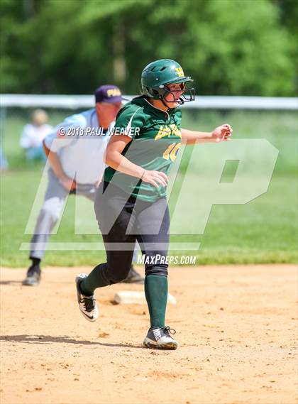 Thumbnail 2 in Holy Cross @ Wyalusing Valley (PIAA 2A First Round Playoff) photogallery.