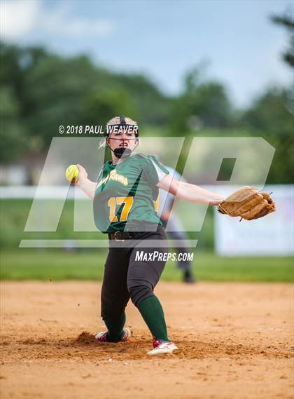 Thumbnail 3 in Holy Cross @ Wyalusing Valley (PIAA 2A First Round Playoff) photogallery.