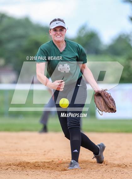 Thumbnail 3 in Holy Cross @ Wyalusing Valley (PIAA 2A First Round Playoff) photogallery.
