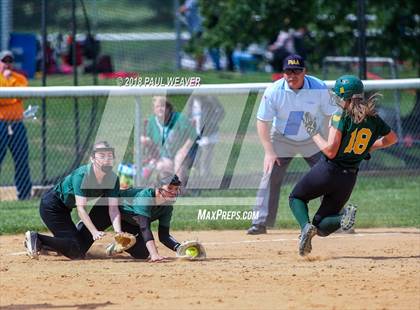 Thumbnail 3 in Holy Cross @ Wyalusing Valley (PIAA 2A First Round Playoff) photogallery.