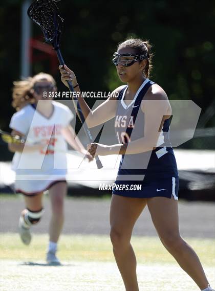Thumbnail 3 in Advanced Math & Science Academy vs Ipswich (MIAA Division 4 Round of 32) photogallery.