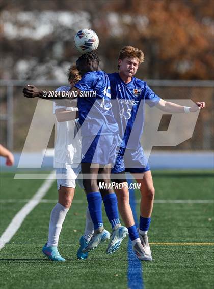 Thumbnail 1 in Glendale @ Rockhurst (MSHSAA Class 4 Quarterfinal) photogallery.
