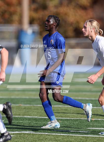 Thumbnail 3 in Glendale @ Rockhurst (MSHSAA Class 4 Quarterfinal) photogallery.