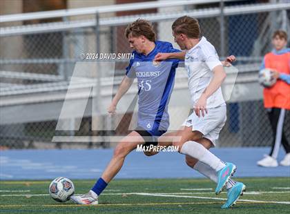 Thumbnail 3 in Glendale @ Rockhurst (MSHSAA Class 4 Quarterfinal) photogallery.