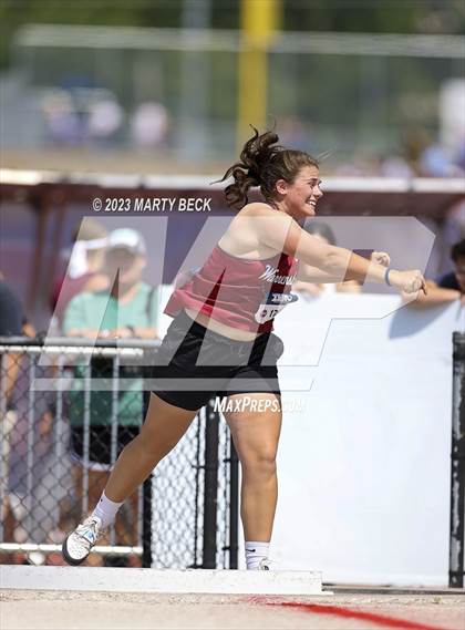 Thumbnail 1 in Class 4 Shot Put (MSHSAA State Championship) photogallery.