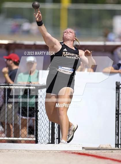 Thumbnail 2 in Class 4 Shot Put (MSHSAA State Championship) photogallery.