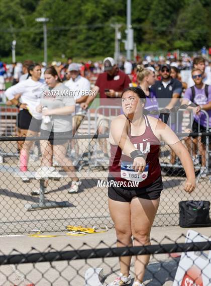 Thumbnail 1 in Class 4 Shot Put (MSHSAA State Championship) photogallery.