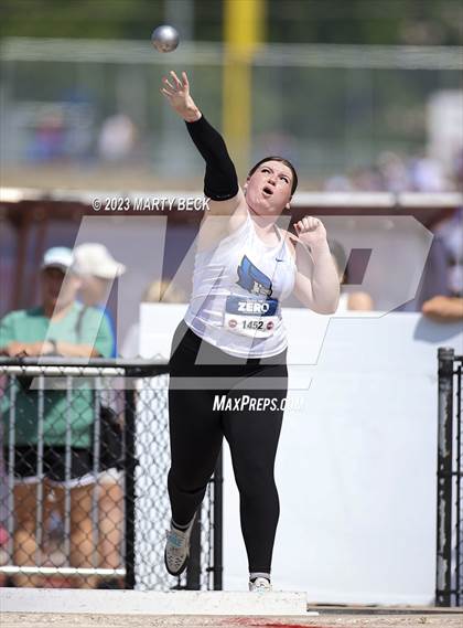 Thumbnail 1 in Class 4 Shot Put (MSHSAA State Championship) photogallery.