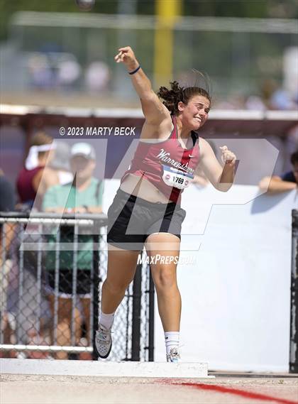 Thumbnail 3 in Class 4 Shot Put (MSHSAA State Championship) photogallery.