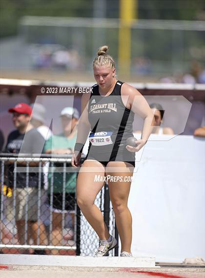 Thumbnail 2 in Class 4 Shot Put (MSHSAA State Championship) photogallery.