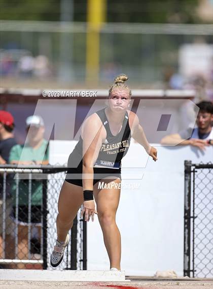 Thumbnail 2 in Class 4 Shot Put (MSHSAA State Championship) photogallery.
