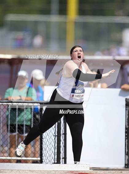 Thumbnail 1 in Class 4 Shot Put (MSHSAA State Championship) photogallery.