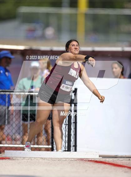 Thumbnail 2 in Class 4 Shot Put (MSHSAA State Championship) photogallery.