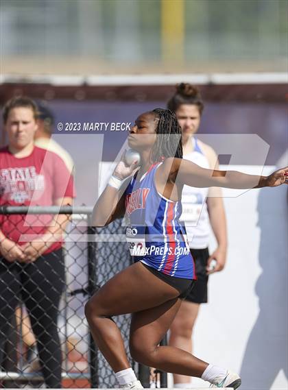 Thumbnail 3 in Class 4 Shot Put (MSHSAA State Championship) photogallery.