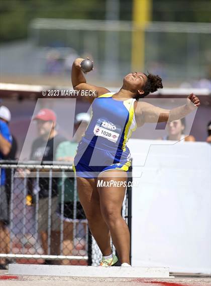Thumbnail 1 in Class 4 Shot Put (MSHSAA State Championship) photogallery.